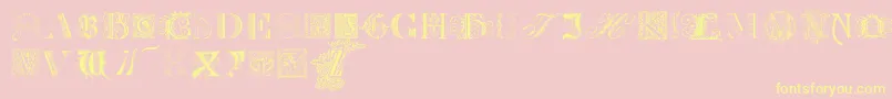 More about KidnappedAtOldTimesFree Font KidnappedAtOldTimesFree Font – Yellow Fonts on Pink Background