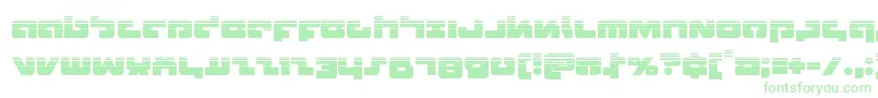 フォントBoomstickhalf – 緑のフォント