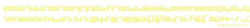 Czcionka Boomstickhalf – żółte czcionki