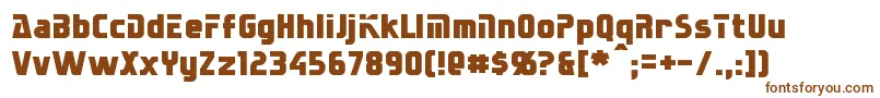 Sternbach Font – Brown Fonts on White Background