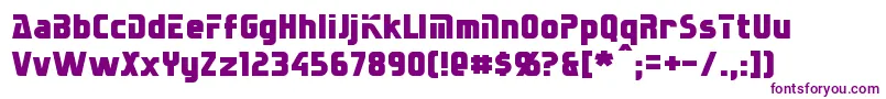 Sternbach-fontti – violetit fontit