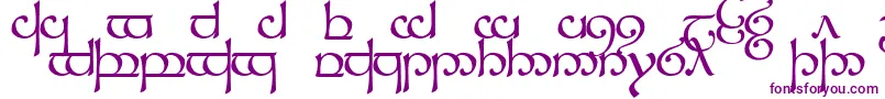 Sindcap1 Font – Purple Fonts on White Background