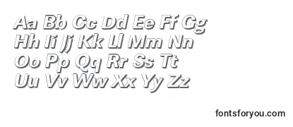 LinearshXboldItalic-fontti