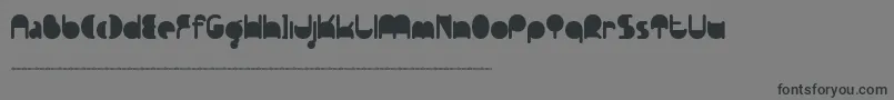 Ftpedantdemo Font – Black Fonts on Gray Background
