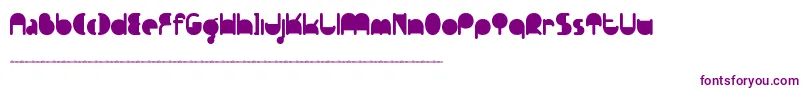 Ftpedantdemo Font – Purple Fonts on White Background