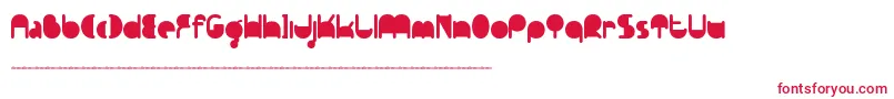 Ftpedantdemo Font – Red Fonts on White Background