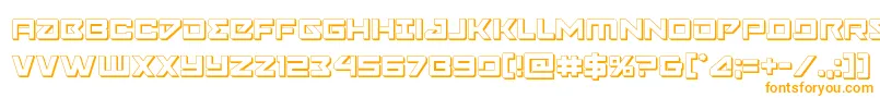Navycadet3D Font – Orange Fonts