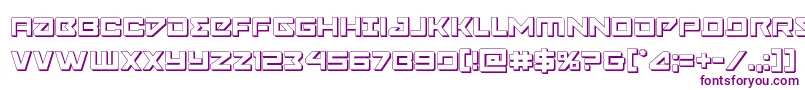 Navycadet3D Font – Purple Fonts