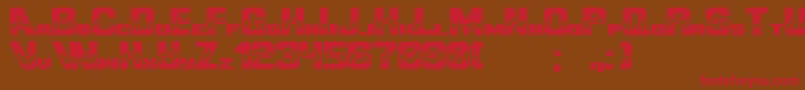 UltimategameplayerPixel Font – Red Fonts on Brown Background