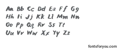 Janicehandink Font