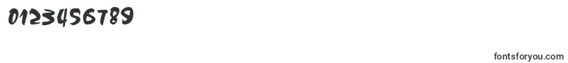 ChokkoRegular Font – Fonts for Numbers and Digits