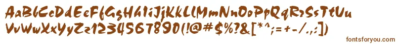 ChokkoRegular Font – Brown Fonts