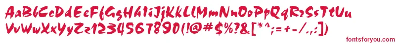 ChokkoRegular Font – Red Fonts