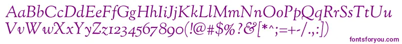 SortsmillgoudyItalic Font – Purple Fonts