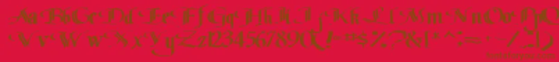 Подробнее о шрифте Classicfont104RegularTtext Шрифт Classicfont104RegularTtext – коричневые шрифты на красном фоне