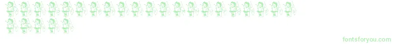 More about LmsWinterguardGirl Font LmsWinterguardGirl Font – Green Fonts on White Background