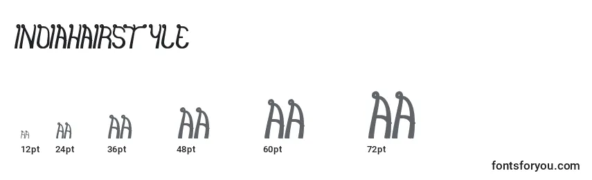IndiaHairStyle Font Sizes