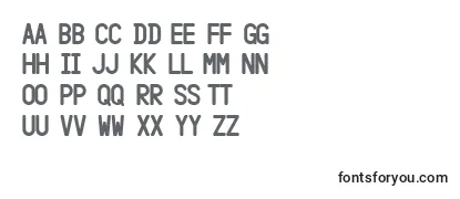 HangarFlat Font