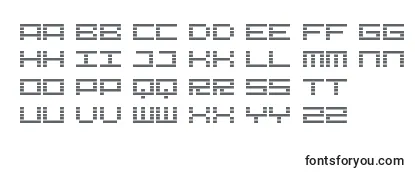LcdExpanded Font