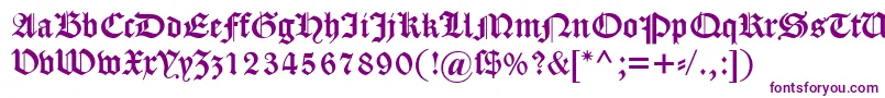 Dscaslongotisch Font – Purple Fonts