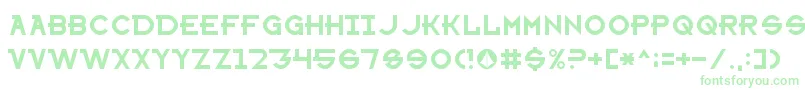SharonAppleNormal-fontti – vihreät fontit
