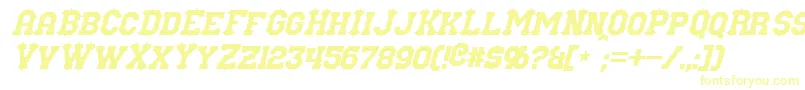 NuffleItalic Font – Yellow Fonts