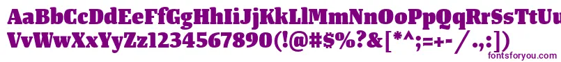TangerserifnarrowHeavy Font – Purple Fonts