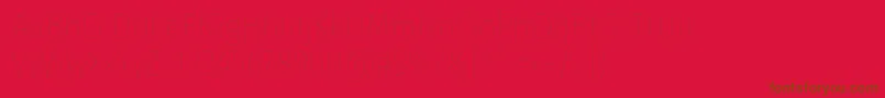 fuente FirasanscondensedEight – Fuentes Marrones Sobre Fondo Rojo