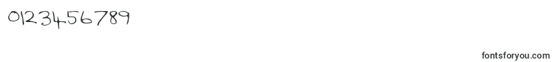 SaddleRegular Font – Fonts for Numbers and Digits