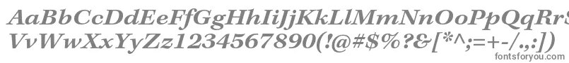 Шрифт KeplerstdSemiboldextitcapt – серые шрифты