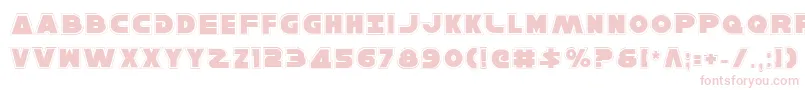 HanSoloPro Font – Pink Fonts on White Background