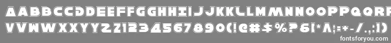 HanSoloPro Font – White Fonts on Gray Background