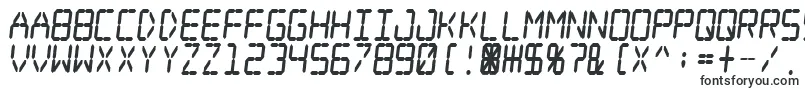 Digital Dream Fat Skew Narrow Font – Computer Fonts