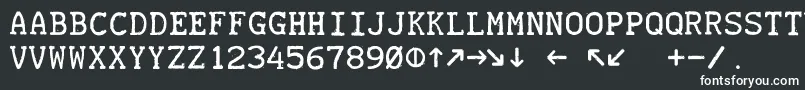 Teletype19451985 Font – White Fonts