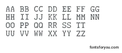 Обзор шрифта Teletype19451985