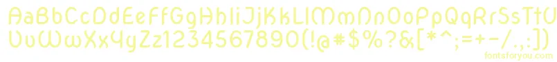 Novaoval Font – Yellow Fonts