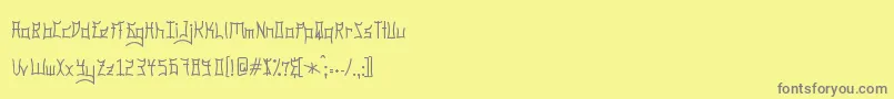 More about Guangzhou Font Guangzhou Font – Gray Fonts on Yellow Background