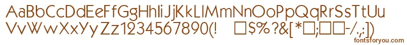 More about Kabelmedium Font Kabelmedium Font – Brown Fonts on White Background