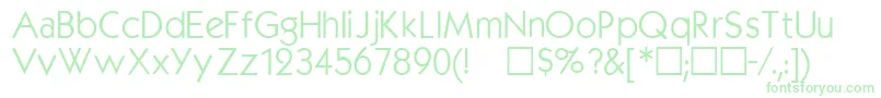 Kabelmedium Font – Green Fonts