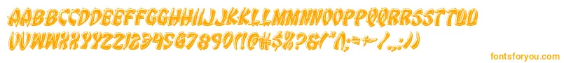 Eggrollbevelital Font – Orange Fonts