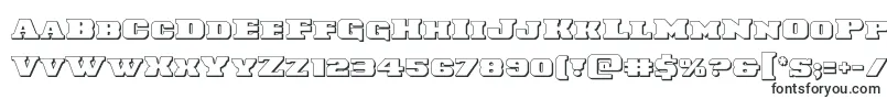 Шрифт Laredotrail3D – полные шрифты