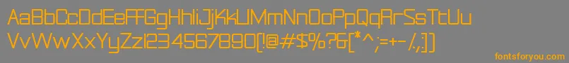 More about Rationalinteger Font Rationalinteger Font – Orange Fonts on Gray Background