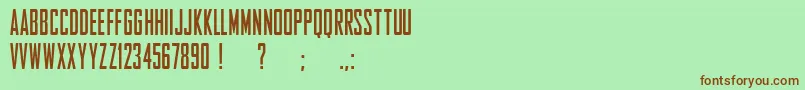 Lisätietoja EntschuldigungFreeForPersonalUseOnly-fontista EntschuldigungFreeForPersonalUseOnly-fontti – ruskeat fontit vihreällä taustalla