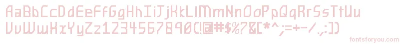 FutureN0tFoundRegular Font – Pink Fonts on White Background