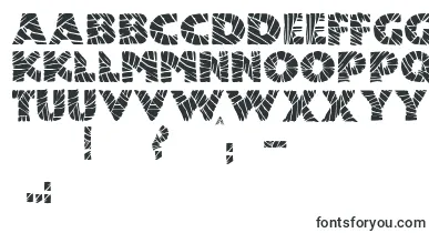 JmhMummyFill font – african Fonts