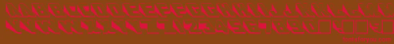 More about WendelineRegular Font WendelineRegular Font – Red Fonts on Brown Background