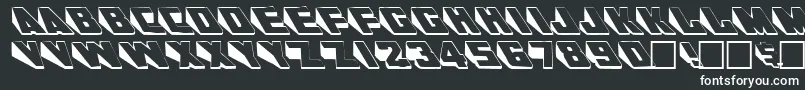 Шрифт WendelineRegular – белые шрифты