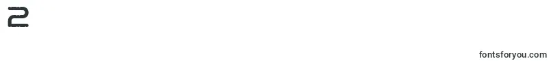 フォントEgo Trip Fat – フォント数字2