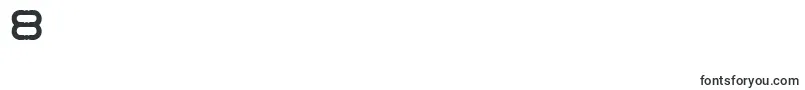 Ego Trip Fat Font – Fonts for Digit 8