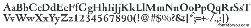 Шрифт D690RomanBold – эродированные шрифты